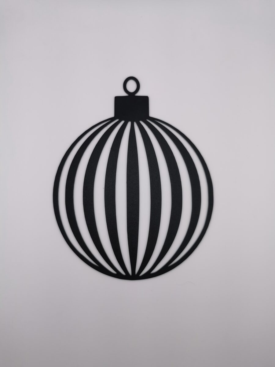 2d Christmas Tree Ball Wall Art/window Art - thumbnail 2